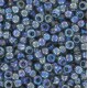 Toho seed beads 8/0 round Transparent-Rainbow Black Diamond - TR-08-176